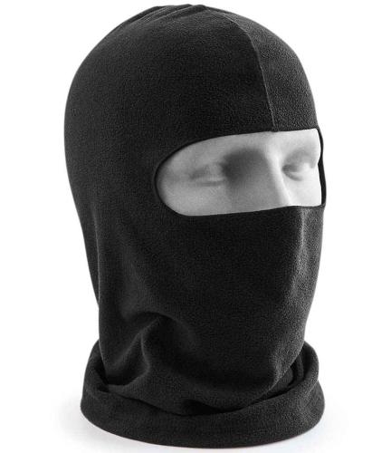 Beechfield Micro Fleece Balaclava - BLK - ONE